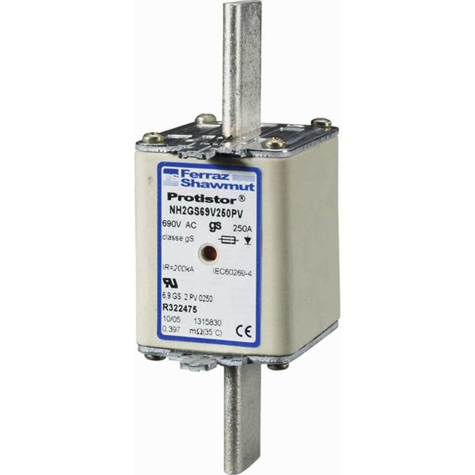 MERSEN - Kahvasulake 690V gS 2-315A - NH2GS69V315PV