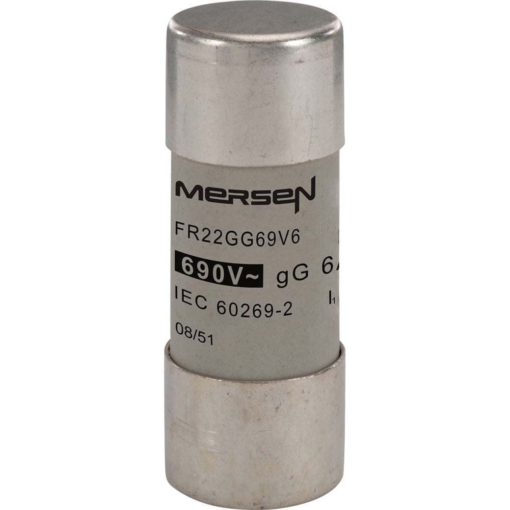 MERSEN - Keraaminen putkisulake 22x58mm - 22X58 GG 690V 6A
