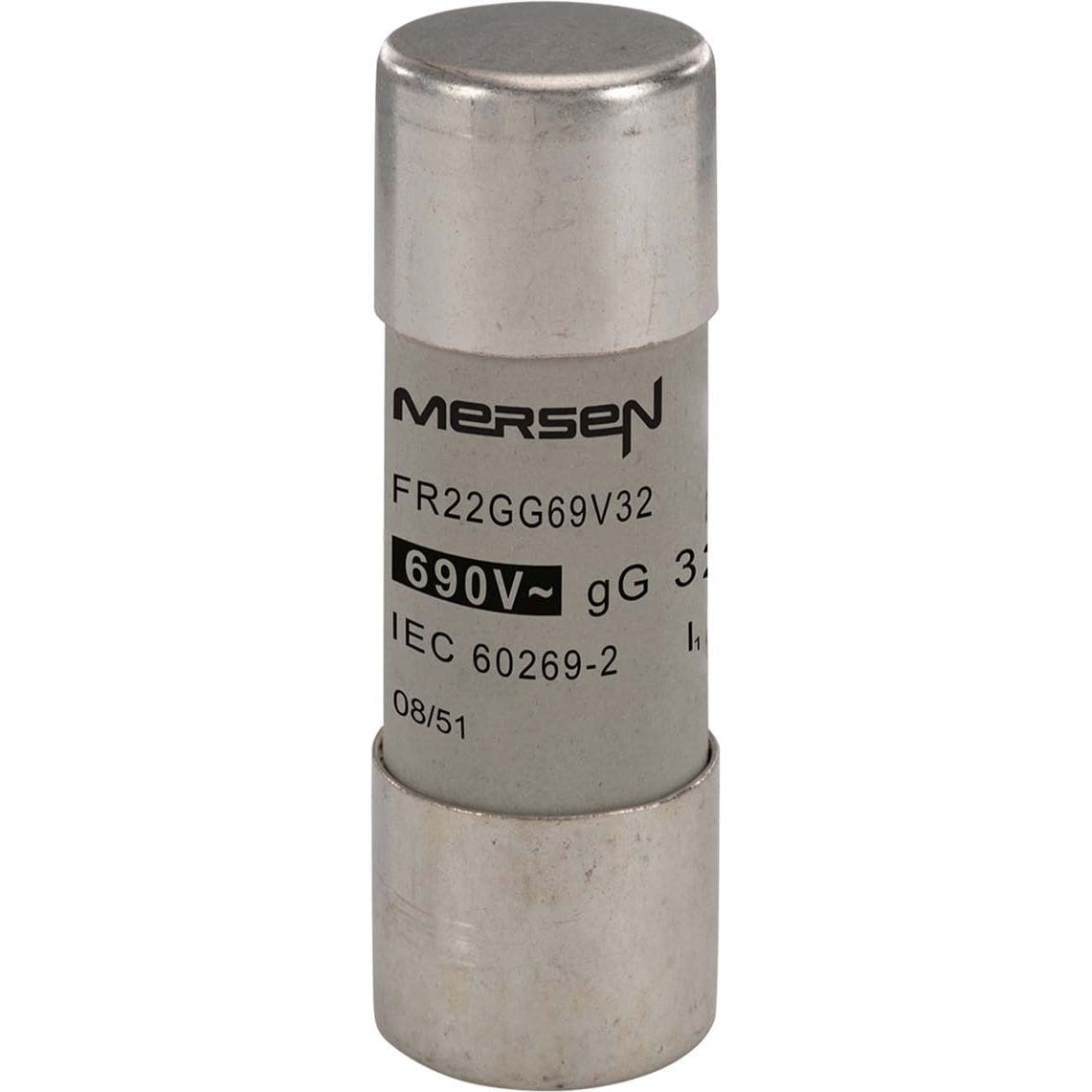 MERSEN - Keraaminen putkisulake 22x58mm - 22X58 GG 690V 32A