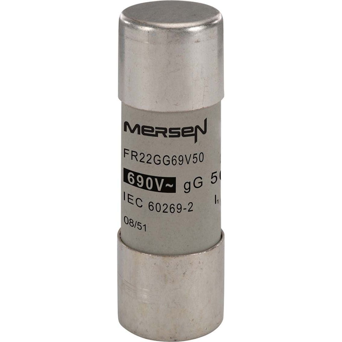 MERSEN - Keraaminen putkisulake 22x58mm - 22X58 GG 690V 50A