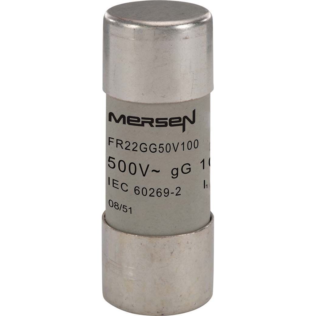MERSEN - Keraaminen putkisulake 22x58mm - 22X58 GG 500V 100A