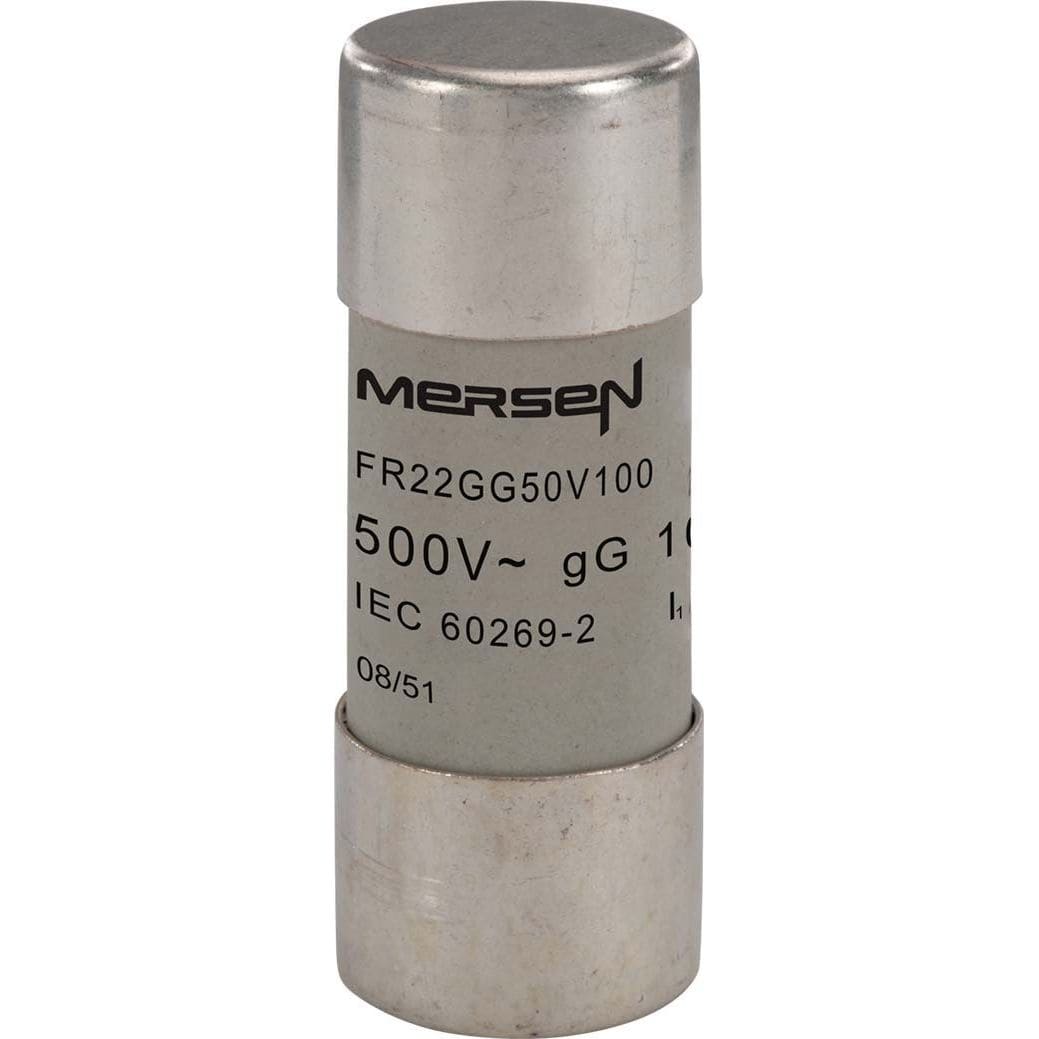 MERSEN - Keraaminen putkisulake 22x58mm - 22X58 GG 500V 100A