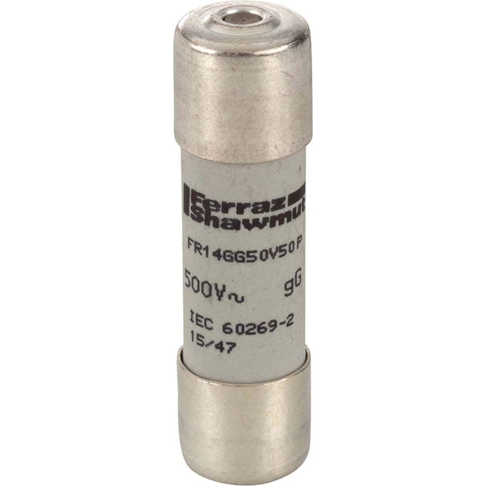 MERSEN - Keraaminen putkisulake 14x51mm - 14X51 LAUK.NASTA GG 500V 12A