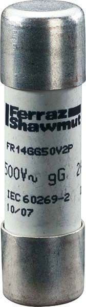 MERSEN - Keraaminen putkisulake 14x51mm - 14X51 LAUK.NASTA GG 500V 25A