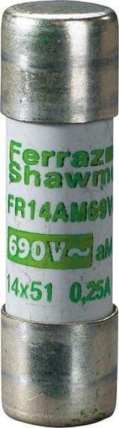 MERSEN - Keraaminen putkisulake 14x51mm - 14X51 AM 690V 16A