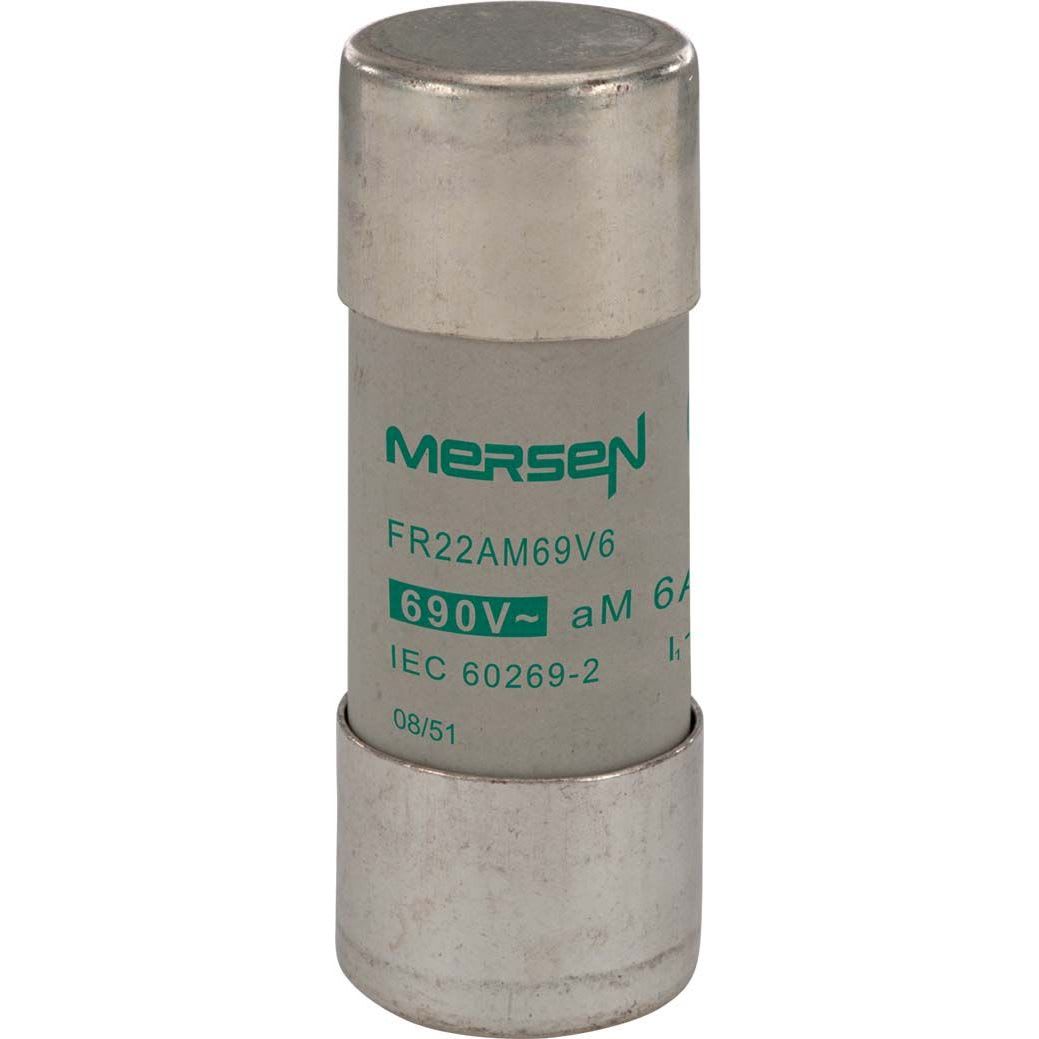 MERSEN - Keraaminen putkisulake 22x58mm - 22X58 AM 690V 6A