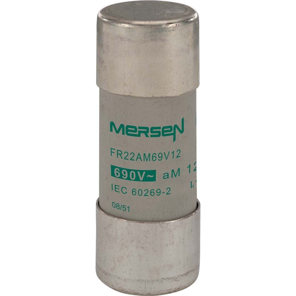 MERSEN - Keraaminen putkisulake 22x58mm - 22X58 AM 690V 12A