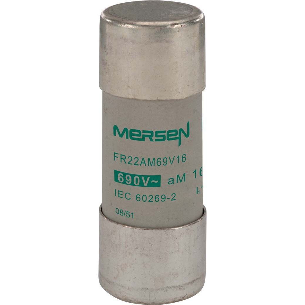 MERSEN - Keraaminen putkisulake 22x58mm - 22X58 AM 690V 16A