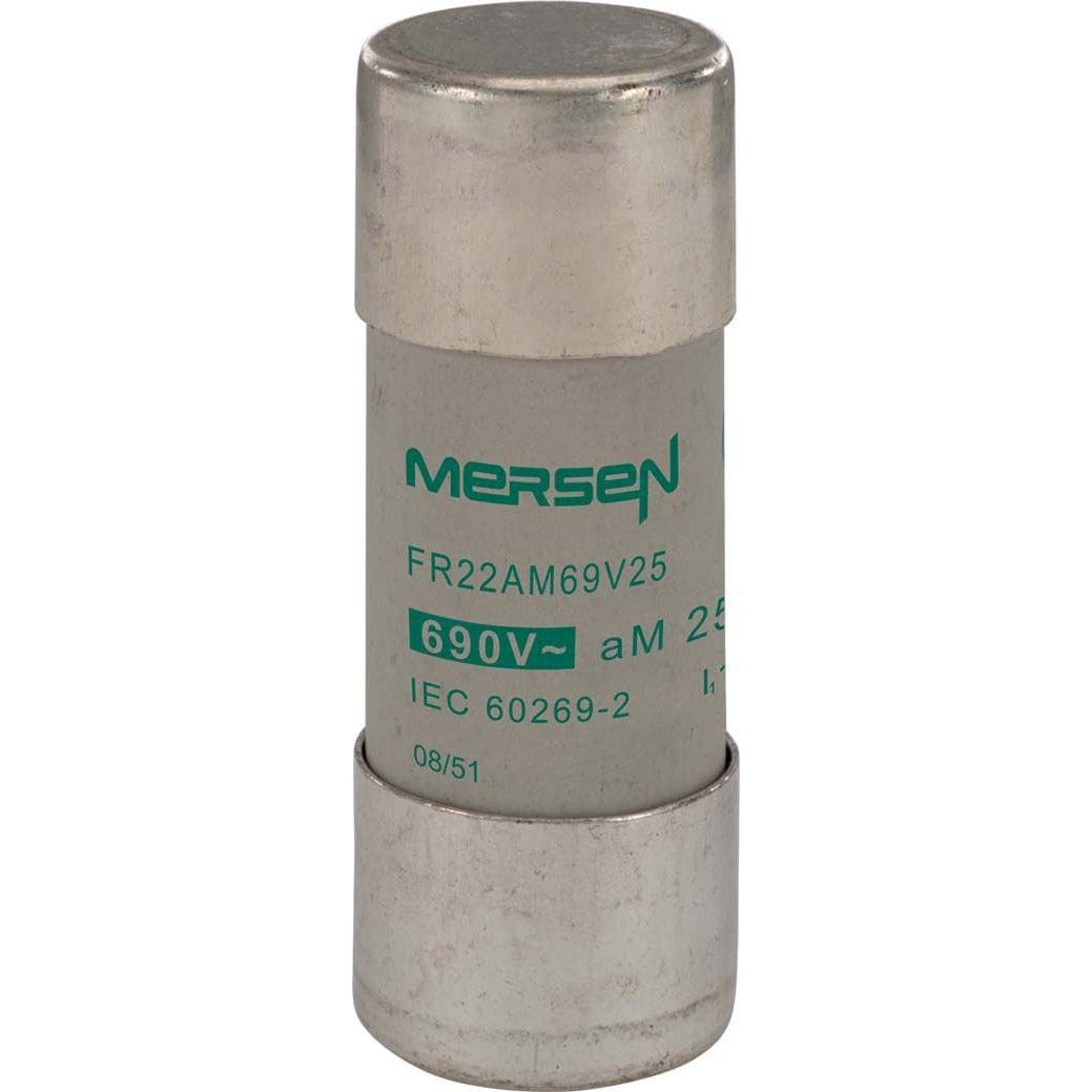 MERSEN - Keraaminen putkisulake 22x58mm - 22X58 AM 690V 25A