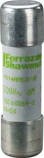 MERSEN - Keraaminen putkisulake 14x51mm - 14X51 LAUK.NASTA AM 500V 4A