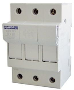 MERSEN - Varokealusta 10x38mm - CMC103 690V-32A 3-nap