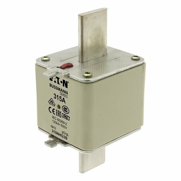 BUSSMANN - Kahvasulake 315A/500VAC - 315NHG3B 500VAC gG-gL 315A 3