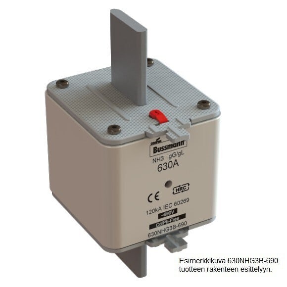 BUSSMANN - Kahvasulake 425A/690VAC - 425NHG3B 690VAC gG-gL 425A 3