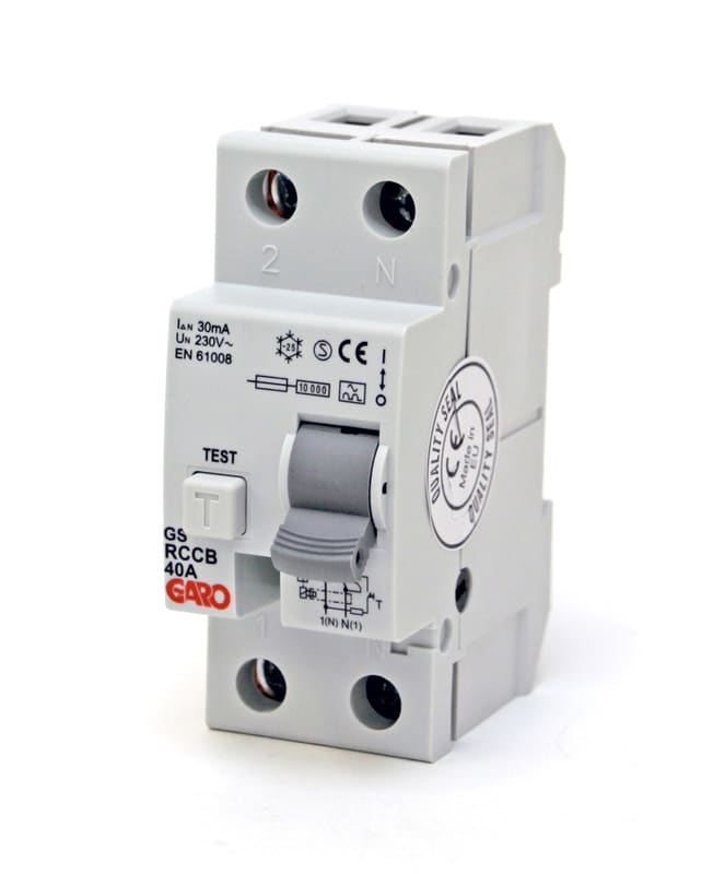 GARO - Vikavirtasuojakytkin - RCCB GS 40A 30mA 2P 2x40A