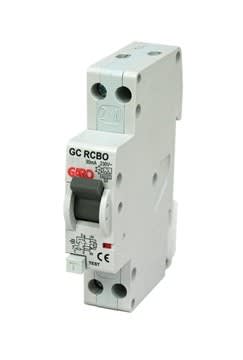 GARO - Vikavirtajohdonsuojakatkaisija - RCBO GC C6A 1+Nx6A/C/30mA/A