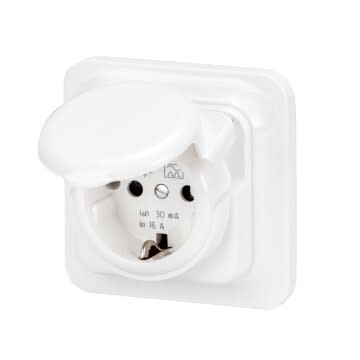 GEWISS - Vikavirtapistorasia - GW95924 30mA IP44 uppo 1-os