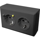 NORWESCO - Vikavirtapistorasia - 2S/16A/30mA/250V/IP21 UPJ MU