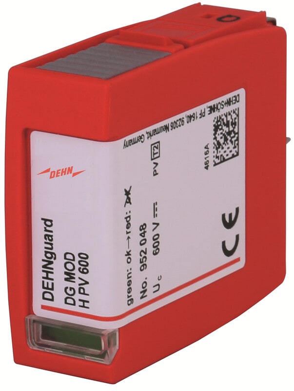 DEHN - Ylijännitesuoja kiinteistö - DG MOD H PV 600