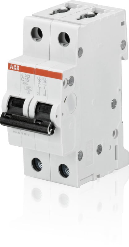ABB - Johdonsuojakatkaisija 13A 6kA - 2-napainen C-käyrä 13A