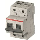 ABB - Johdonsuojakatkaisija S800 - S802S-K50, 2P K 50A