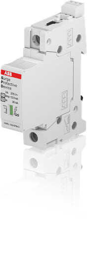 ABB SMART BUILDINGS - Ylijännitesuoja kiinteistö - T1-T2 1P s P TS QS