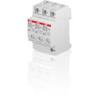 ABB SMART BUILDINGS - Ylijännitesuoja kiinteistö - T2-T2 3P P QS