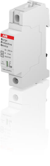 ABB SMART BUILDINGS - Ylijännitesuoja kiinteistö - T2-T3 1P P QS