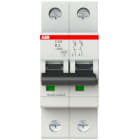 ABB - Johdonsuojakatkaisija S200 - 2P B 2A