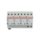 ABB SMART BUILDINGS - Ylijännitesuoja kiinteistö - T1-T2 3P+N P TS QS