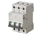 SIEMENS - Johdonsuojakatkaisija kiinteistö 63A 6kA - 5SL6363-7, 63A 3-nap C 6kA
