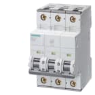 SIEMENS - Johdonsuojakatkaisija 3A 10kA - 5SY4303-7, 3A 3-nap C 10kA
