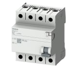 SIEMENS - Vikavirtasuojakytkin kiinteistöt - 5SV5646-6, A 4X63A/300mA 6kA