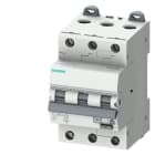 SIEMENS - Vikavirtajohdonsuojakatkaisija - 5SU1636-7FP16, 3C16 300mA A 6kA