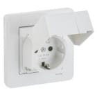 SCHNEIDER ELECTRIC - Vikavirtapistorasia Exxact - 1S/16A/30mA/250V/IP44 UPJ val