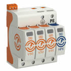 OBO BETTERMANN - Ylijännitesuoja kiinteistö - V50-3+NPE+FS-280,T1+T2,3L+N+PE