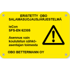 OBO BETTERMANN - Merkintäkilpi - isCon HWS isCon var.kilpi