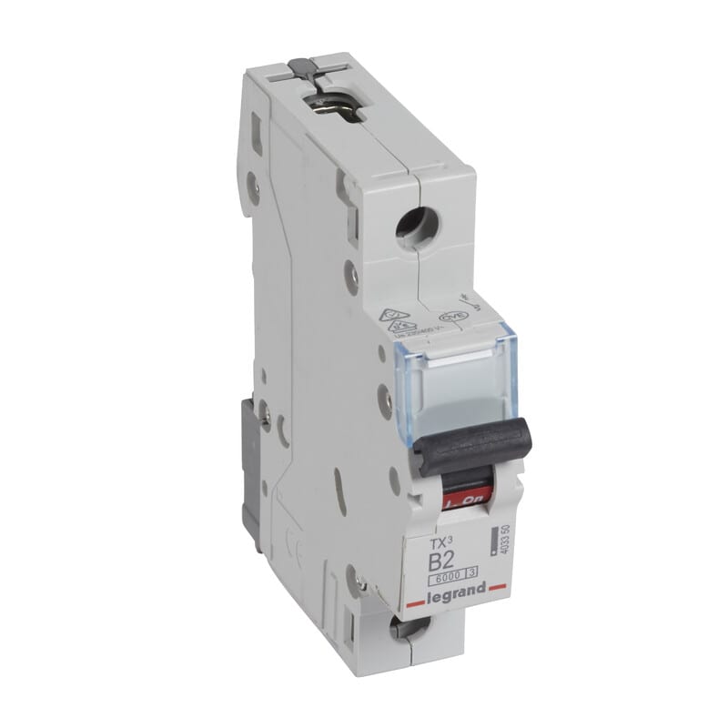 LEGRAND - Johdonsuojakatkaisija 2A 6kA - JSK, 1-nap. B2, 6kA