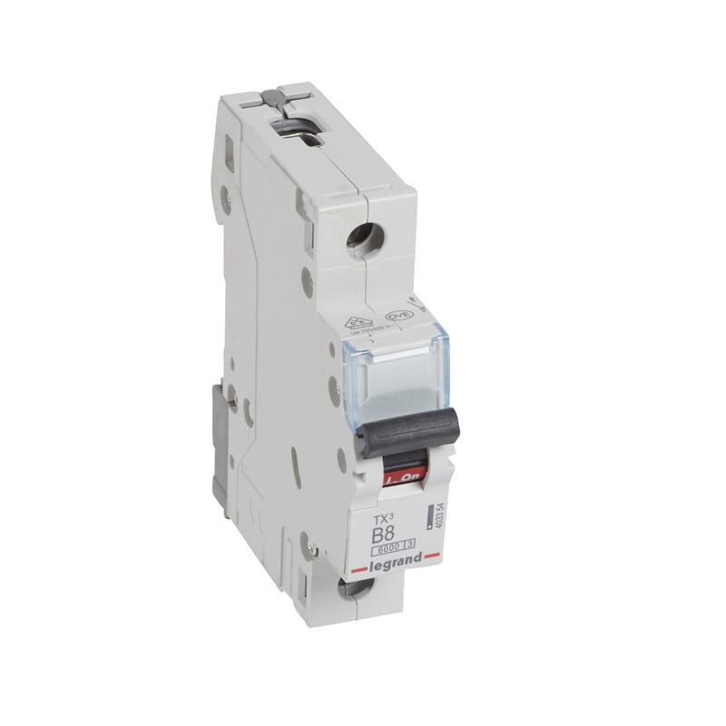 LEGRAND - Johdonsuojakatkaisija 8A 6kA - JSK, 1-nap. B8, 6kA