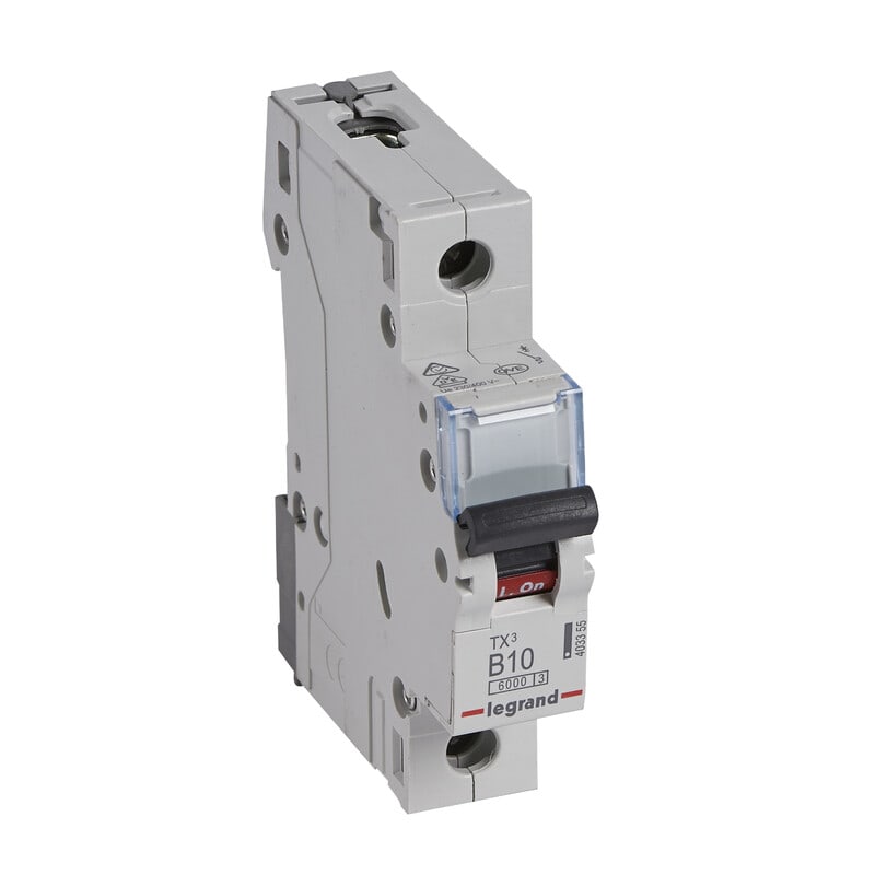 LEGRAND - Johdonsuojakatkaisija 10A 6kA - JSK, 1-nap. B10, 6kA