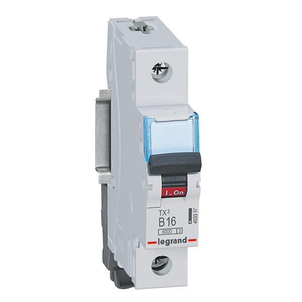 LEGRAND - Johdonsuojakatkaisija 16A 6kA - JSK, 1-nap. B16, 6kA