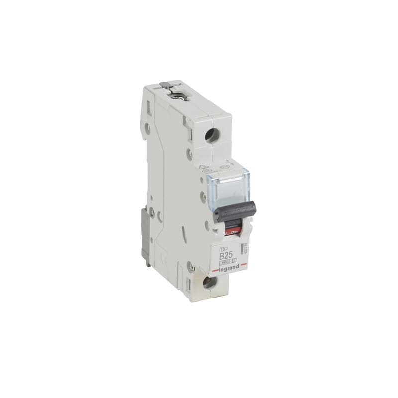 LEGRAND - Johdonsuojakatkaisija 25A 6kA - JSK, 1-nap. B25, 6kA