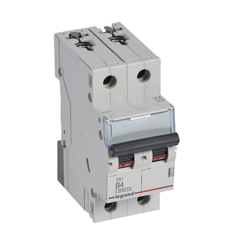 LEGRAND - Johdonsuojakatkaisija 4A 6kA - JSK, 2-nap. B4, 6kA