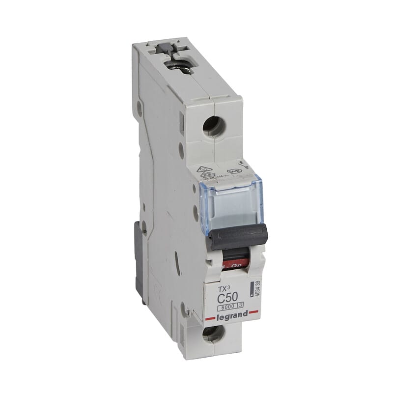 LEGRAND - Johdonsuojakatkaisija 50A 6kA - JSK, 1-nap. C50, 6kA