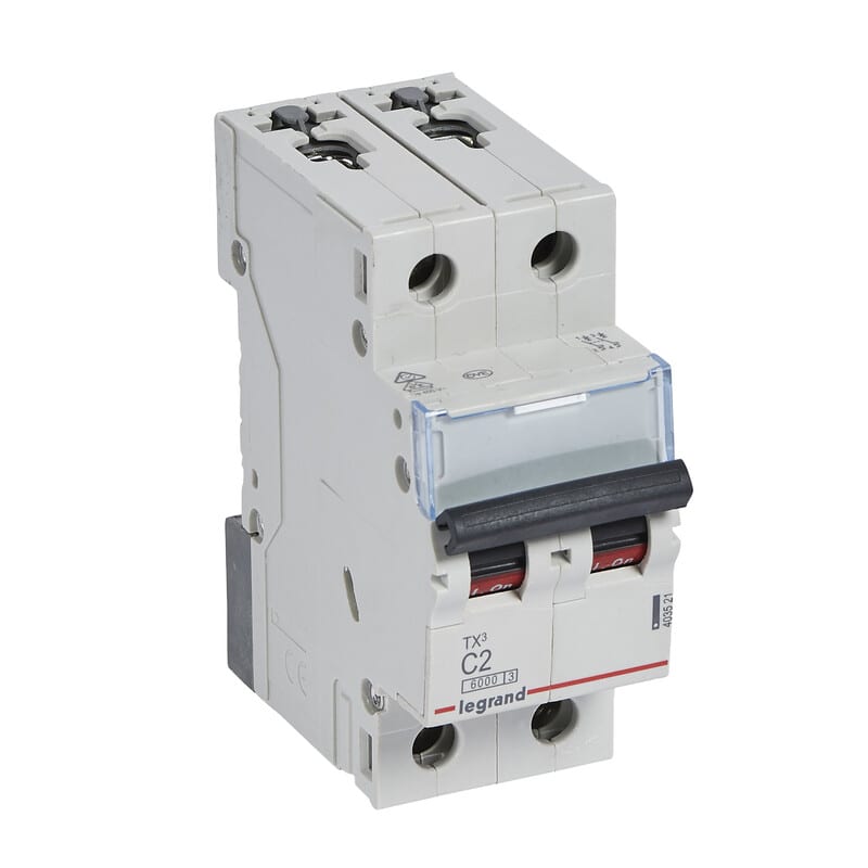 LEGRAND - Johdonsuojakatkaisija - JSK, 2-nap. C2, 6kA
