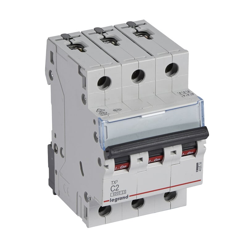 LEGRAND - Johdonsuojakatkaisija - JSK, 3-nap. C2, 6kA