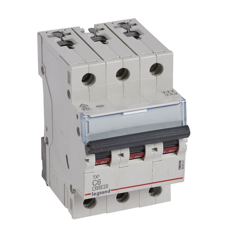 LEGRAND - Johdonsuojakatkaisija - JSK, 3-nap. C6, 6kA