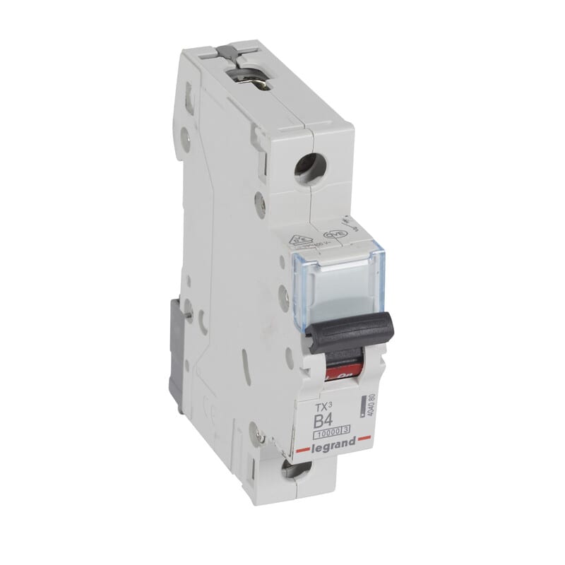 LEGRAND - Johdonsuojakatkaisija 4A 10kA - JSK, 1-nap. B4, 10kA