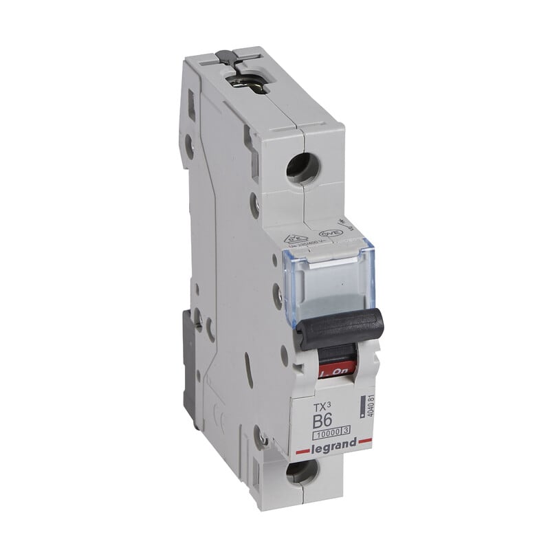 LEGRAND - Johdonsuojakatkaisija 6A 10kA - JSK, 1-nap. B6, 10kA