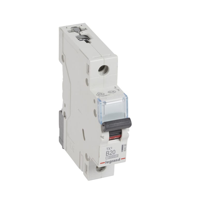 LEGRAND - Johdonsuojakatkaisija 20A 10kA - JSK, 1-nap. B20, 10kA