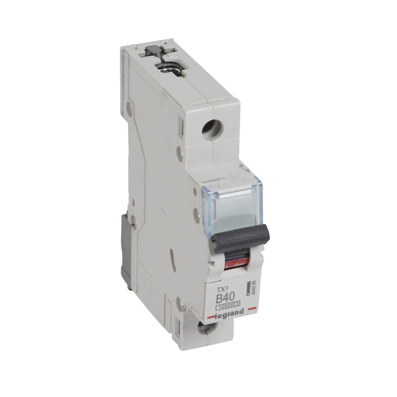 LEGRAND - Johdonsuojakatkaisija 40A 10kA - JSK, 1-nap. B40, 10kA